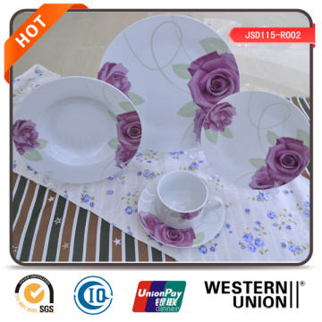 18/20/24/30/47 / 72PCS Ensemble de dîner en porcelaine